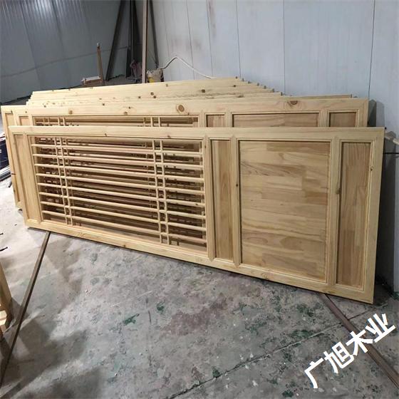 北京木花格施工案例